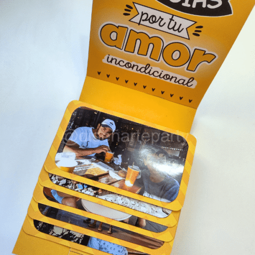 CAJA CASCADA AMARILLA