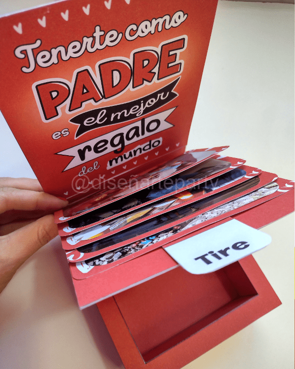CAJA CASCADA ROJO