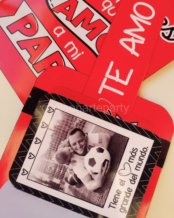TARJETA "Razones por las que amo a mi Papá" - Imagen 4