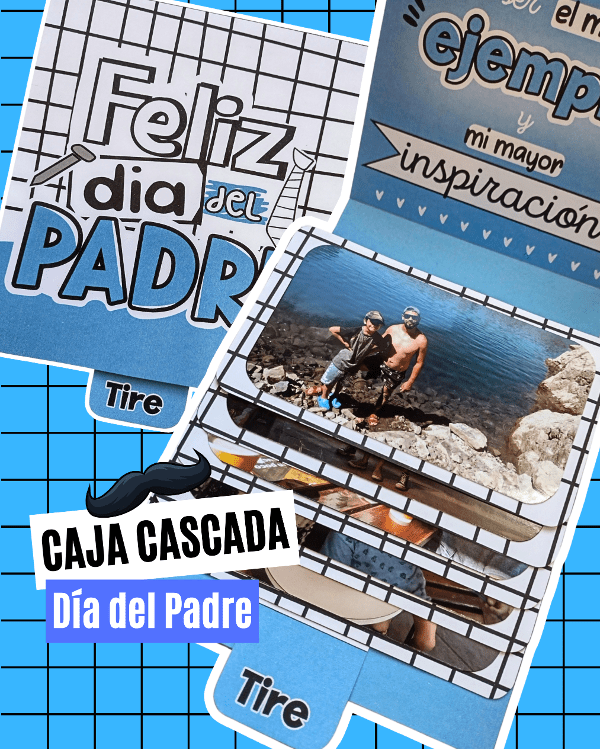 CAJA CELESTE CASCADA - Imagen 2