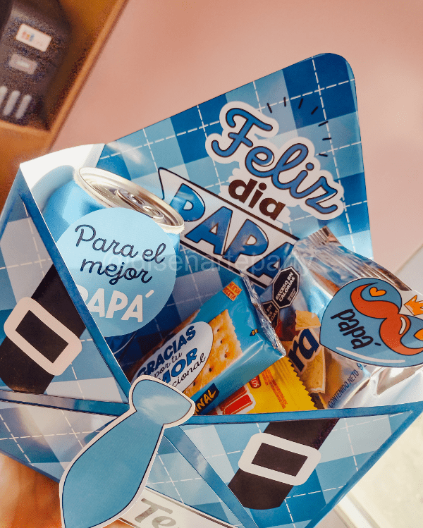 CAJA SOBRE PAPÁ - Imagen 3