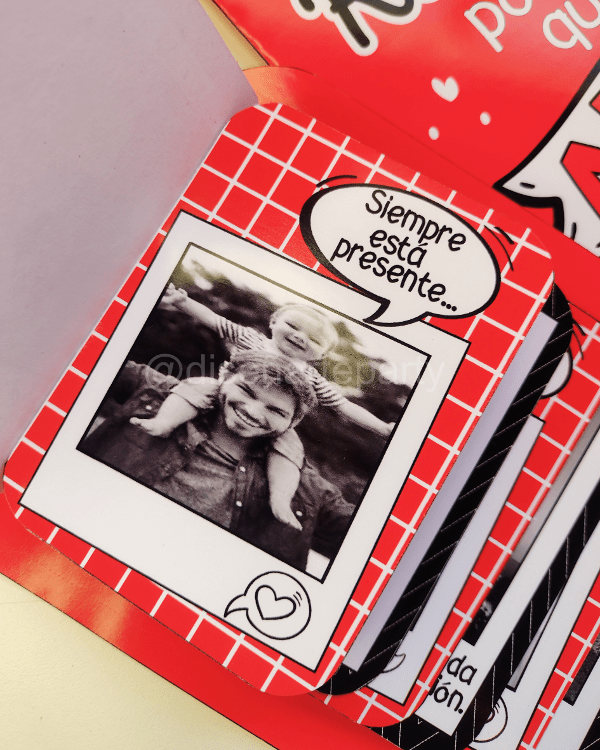 TARJETA "Razones por las que amo a mi Papá" - Imagen 6