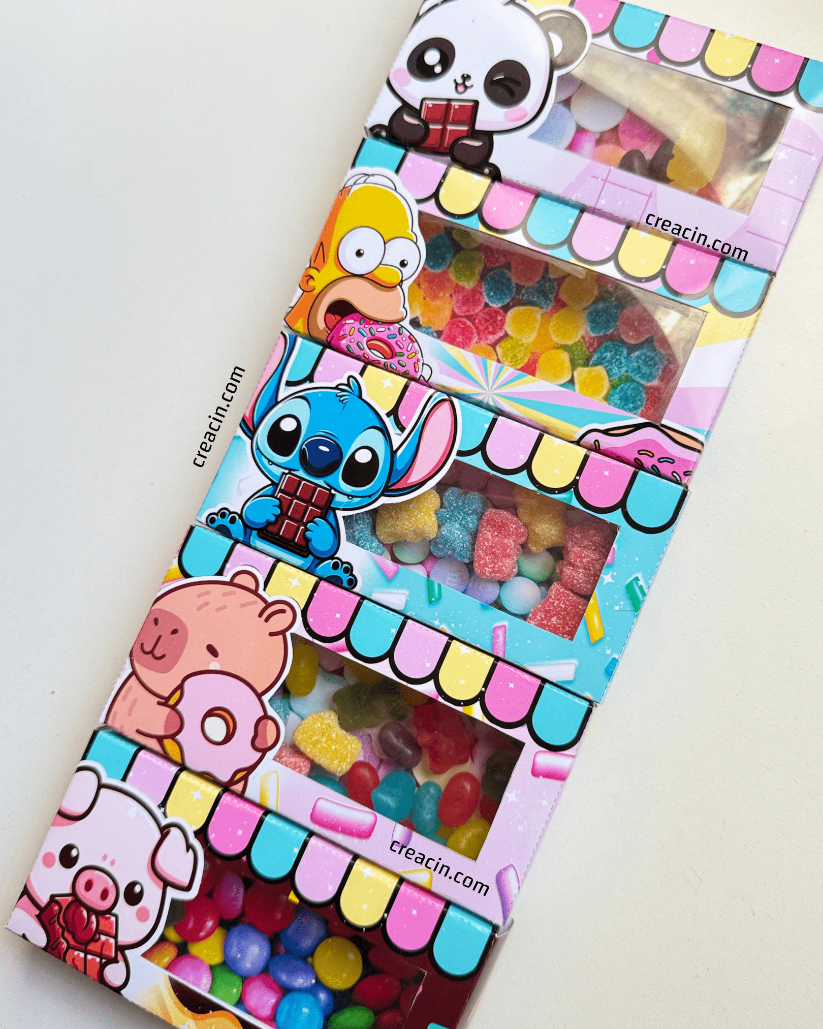 Cajitas con visor para dulces - Imagen 11