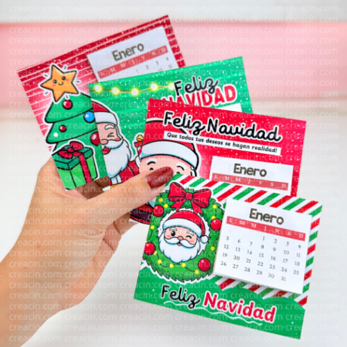 CALENDARIOS NAVIDEÑOS 2026