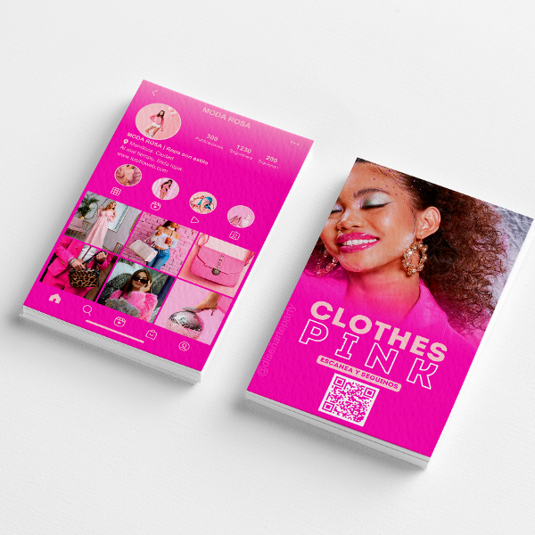 PINK VIBES CARD