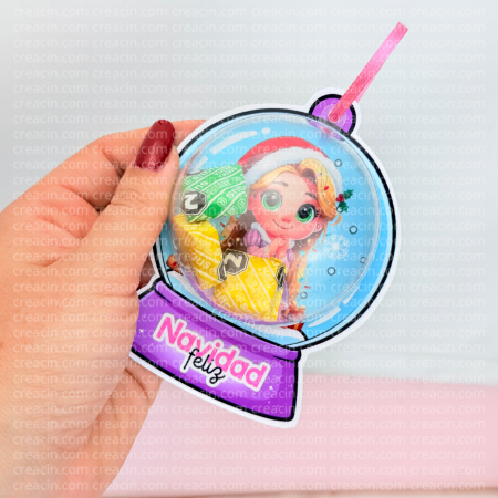 BLISTER PORTAESFERAS CON PERSONAJES NAVIDEÑOS - Imagen 8