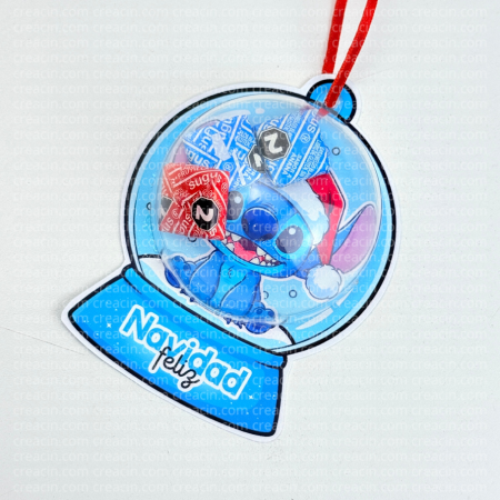 BLISTER PORTAESFERAS CON PERSONAJES NAVIDEÑOS - Imagen 5