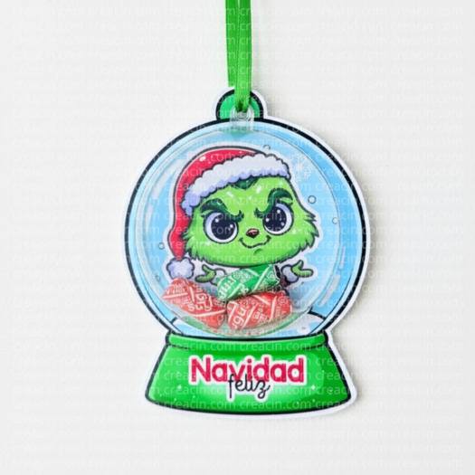 BLISTER PORTAESFERAS CON PERSONAJES NAVIDEÑOS - Imagen 7