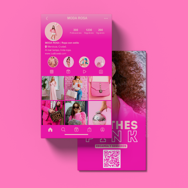 PINK VIBES CARD - Imagen 2