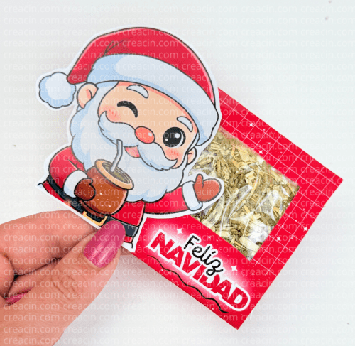 BLISTER MATECITO PARA YUYO DE MATE NAVIDAD